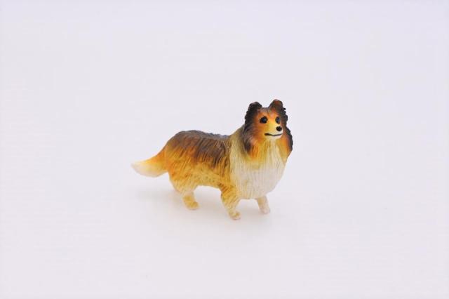 コケリウムフィギュア 犬 シェットランド・シープドッグ：画像2