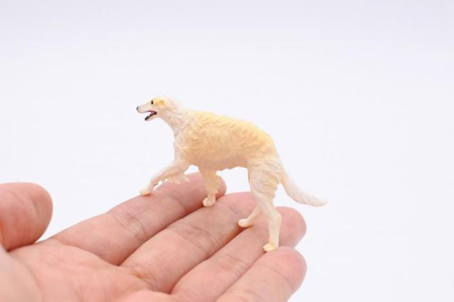 コケリウムフィギュア 犬 ボルゾイ：画像3